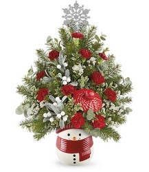 X310A Snowman Surprise Tree 